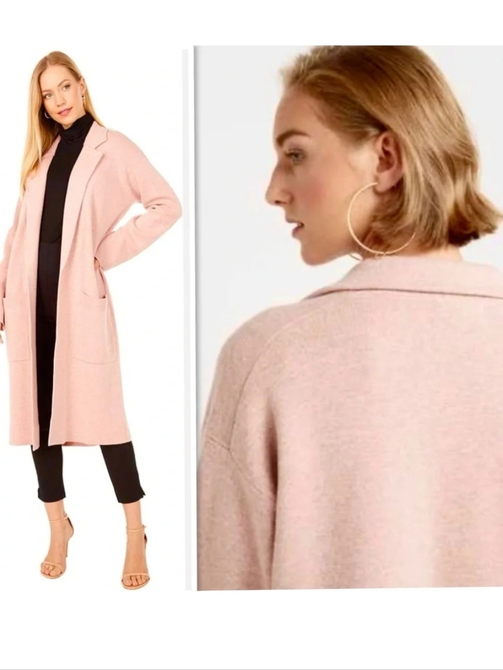 J. Crew Blossom Ella Sweater Blazer M, PinkSleek and streamlined, J.Crew offers - Picture 9 of 9